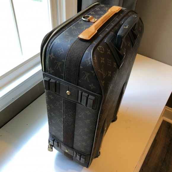 COPY - LOUIS VUITTON Monogram Pegase 55 Rolling Suitcase - Picture 4 of 15